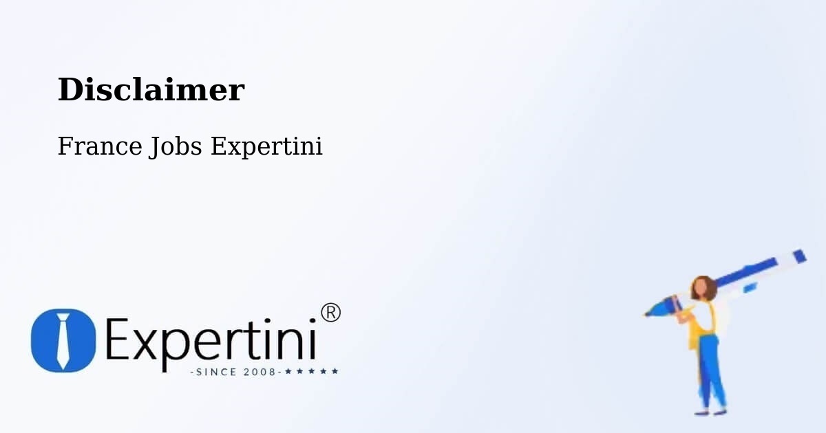 Disclaimer – Forbach - France Jobs Expertini